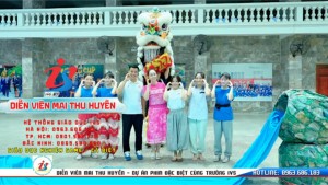 Diễn viên Mai Thu Huyền bất ngờ trước tài năng của CLB Lân Sư Rồng trường IVS Hà Nội – Hé lộ dự án phim mới đậm đà bản sắc văn hóa dân tộc