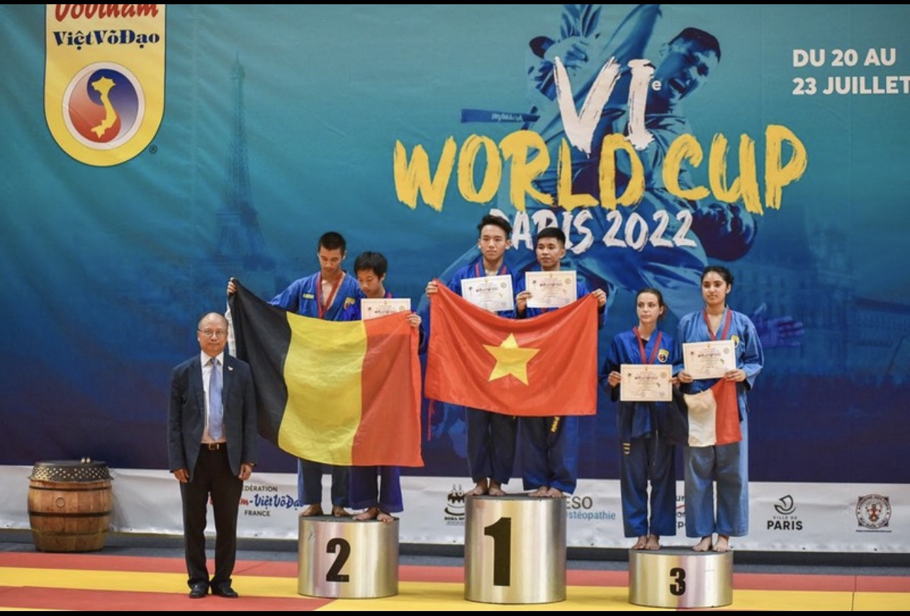 VTV1-24h Đưa tin.Học sinh Cá biệt, nghiện Game đạt Huy chương Vàng giải Thế giới Vovinam - Việt võ đạo tổ chức tại Paris.